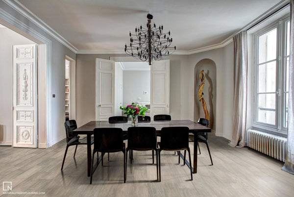 Grey Mist - Medallion Euro Oak Collection- Engineered Hardwood by Naturally Aged Flooring - The Flooring Factory