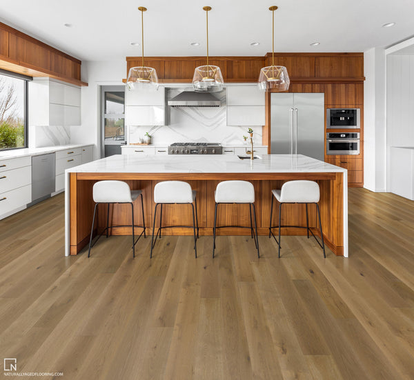 Crescendo- Pinnacle Collection - Engineered Hardwood by Naturally Aged Flooring - The Flooring Factory