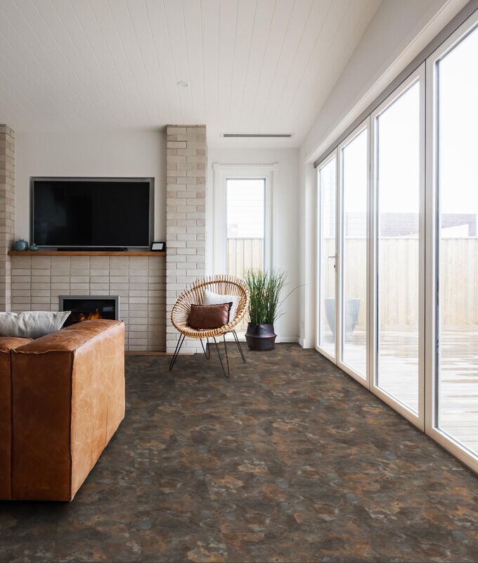 Slate - Fusion Hybrid - 12x24" Waterproof Flooring by JH Freed & Sons - The Flooring Factory