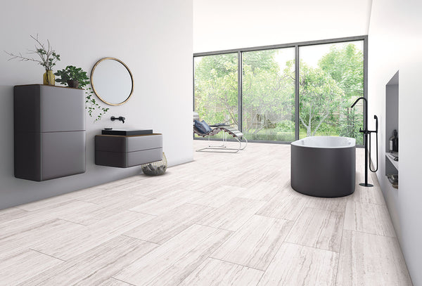 Pearl Travertine-Inhaus Sono Eclipse - Waterproof Flooring by JH Freed & Sons - The Flooring Factory