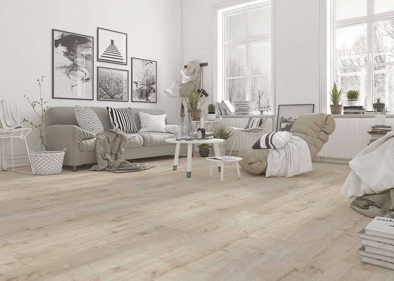 Natural Oak-Inhaus Lamdura Visions- Laminate Flooring by JH Freed & Sons - The Flooring Factory