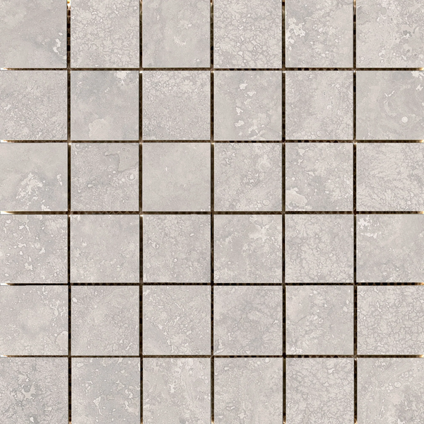 Costa- 2"x 2" Glazed Ceramic on a 12”x12” Mesh Mosaic Tile by Emser - The Flooring Factory