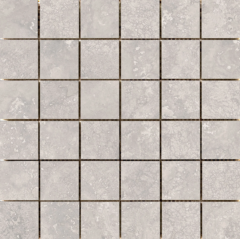 Costa- 2"x 2" Glazed Ceramic on a 12”x12” Mesh Mosaic Tile by Emser - The Flooring Factory