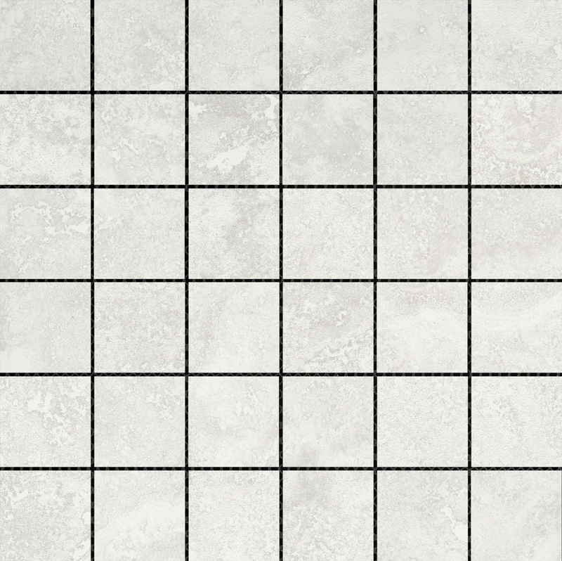 Daroca - 2" x 2" on 13”x 13” Mesh Mosaic Glazed Porcelain Tile by Emser - The Flooring Factory