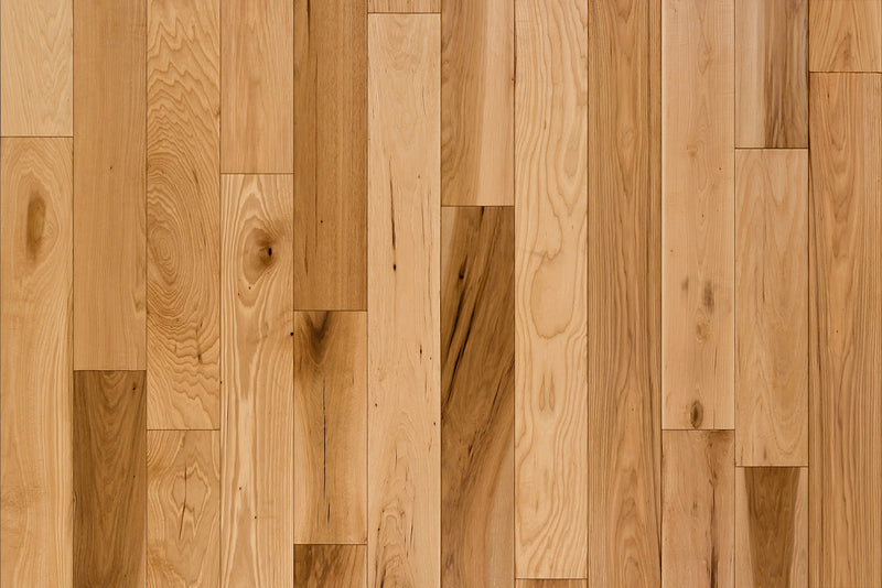 Hickory Natural - Garrison II Distressed - Engineered Hardwood Flooring by The Garrison Collection - The Flooring Factory