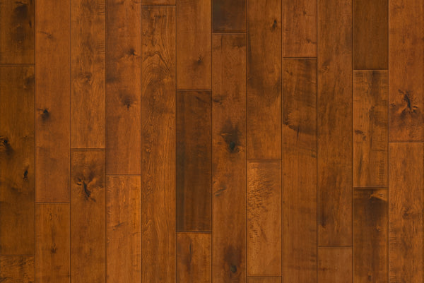 Maple Latte - Garrison II Distressed - Engineered Hardwood Flooring by The Garrison Collection - The Flooring Factory
