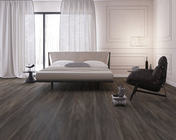 Graphic Charcoal- Domaine Collection - Waterproof Flooring by Tropical Flooring - The Flooring Factory