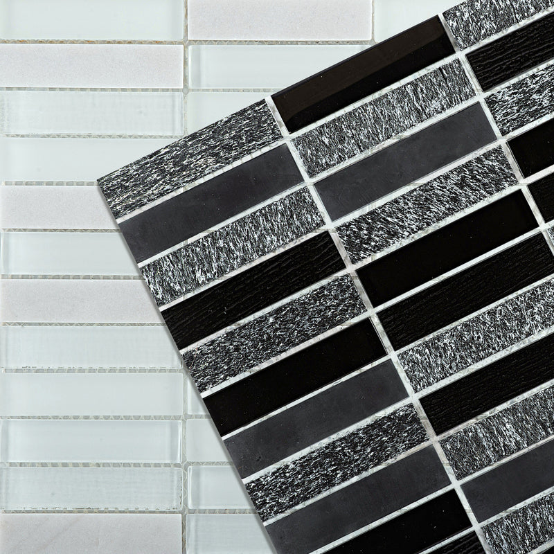 ILLUMINA™ - Glass & Stone Mosaic Tile by Emser Tile - The Flooring Factory