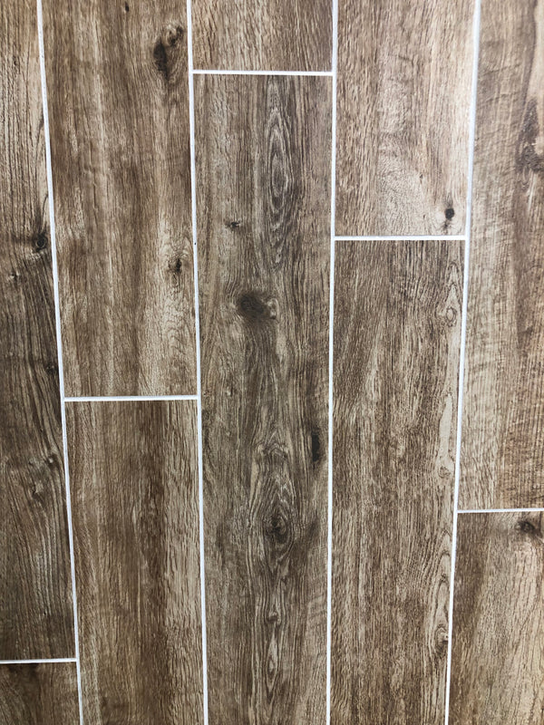 Natural- 6" X 36" Matte Porcelain Tile by The Flooring Factory - The Flooring Factory