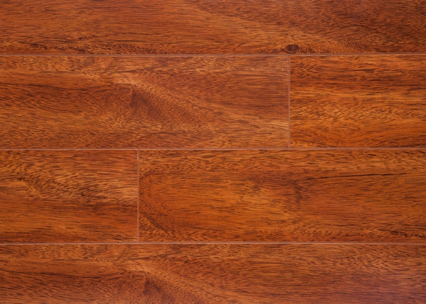 Jatoba Semi Gloss - V-Groove Collection - 12.3mm Laminate Flooring by Eternity - The Flooring Factory