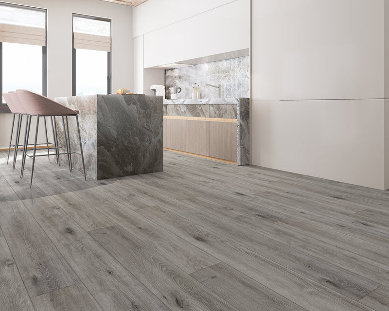 Keystone Grey- Invicta Collection - Waterproof Flooring by Tropical Flooring - The Flooring Factory