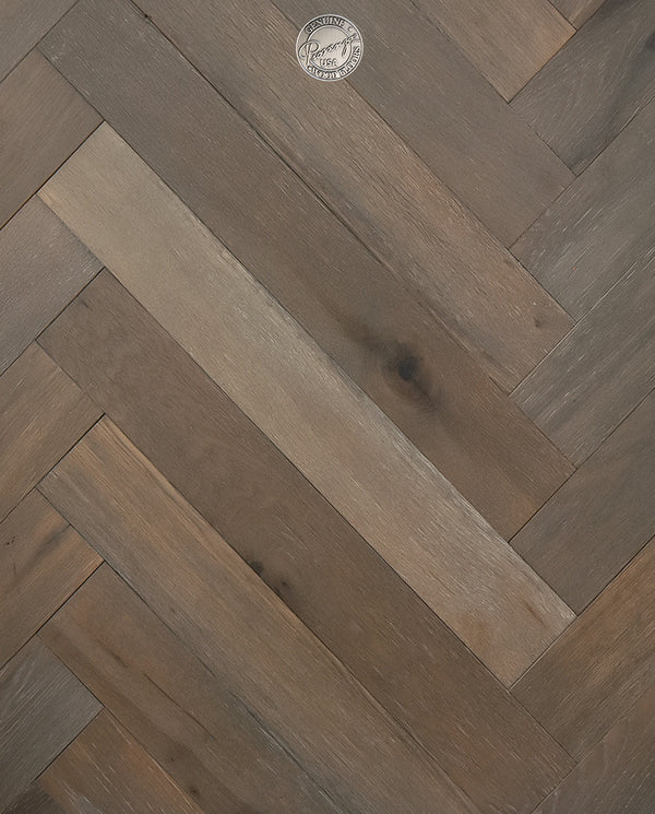 Stone Grey - Herringbone Reserve Collection - Engineered Hardwood Flooring by Provenza - Hardwood by Provenza