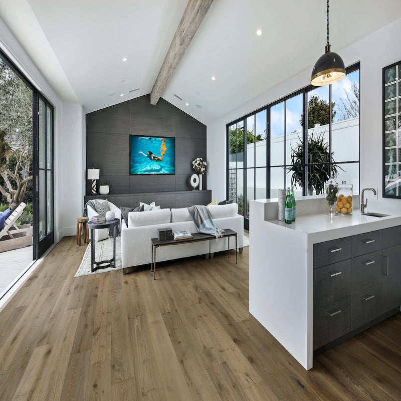 Safari Tan-Royal Oak Designer Collection- Engineered Hardwood Flooring by Diamond W - The Flooring Factory