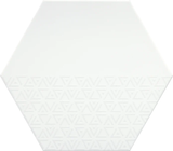 Rhythm- 11" X 13" Hex Glazed Porcelain Tile by Emser - The Flooring Factory