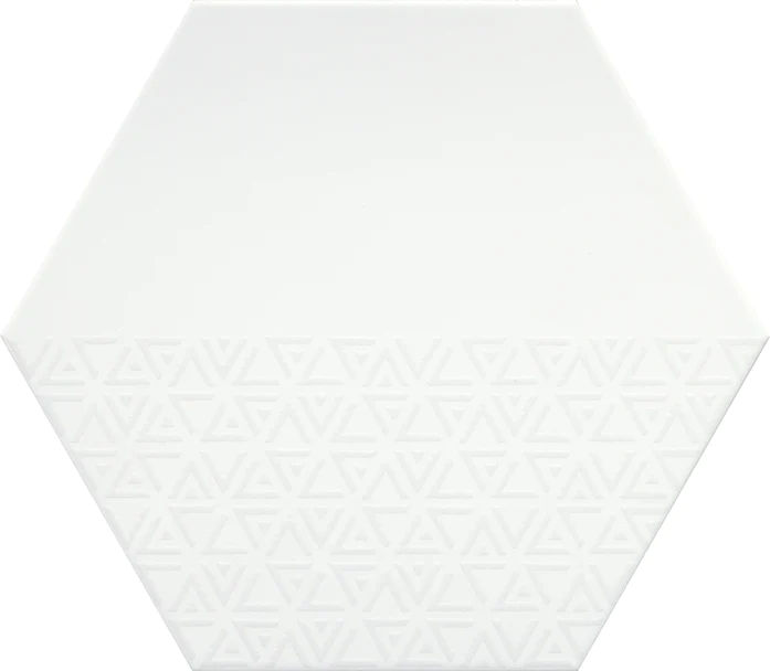 Rhythm- 11" X 13" Hex Glazed Porcelain Tile by Emser - The Flooring Factory