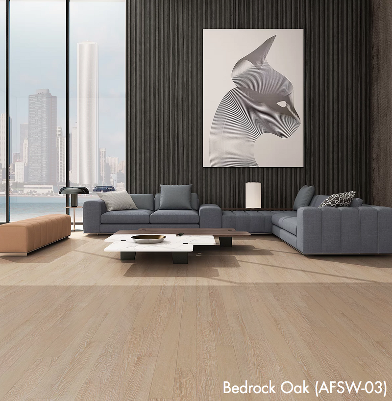 Bedrock Oak - Waterproof Rigid Wood with StoneCoreX Collection - 7mm Waterproof Flooring by Alston - Waterproof Flooring by Alston
