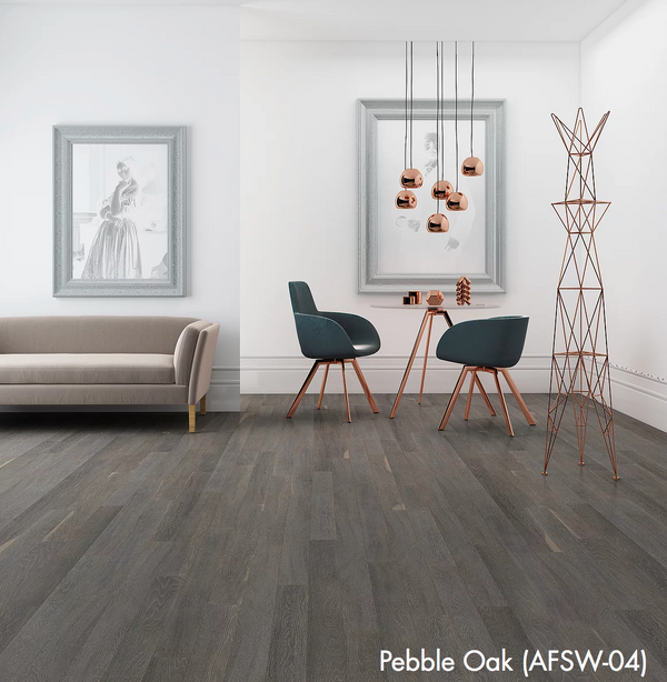 Pebble Oak - Waterproof Rigid Wood with StoneCoreX Collection - 7mm Waterproof Flooring by Alston - Waterproof Flooring by Alston