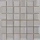 Silhouette- 2"x 2" on 13" x 13" Mesh Mosaic Glazed Porcelain Tile by Emser - The Flooring Factory
