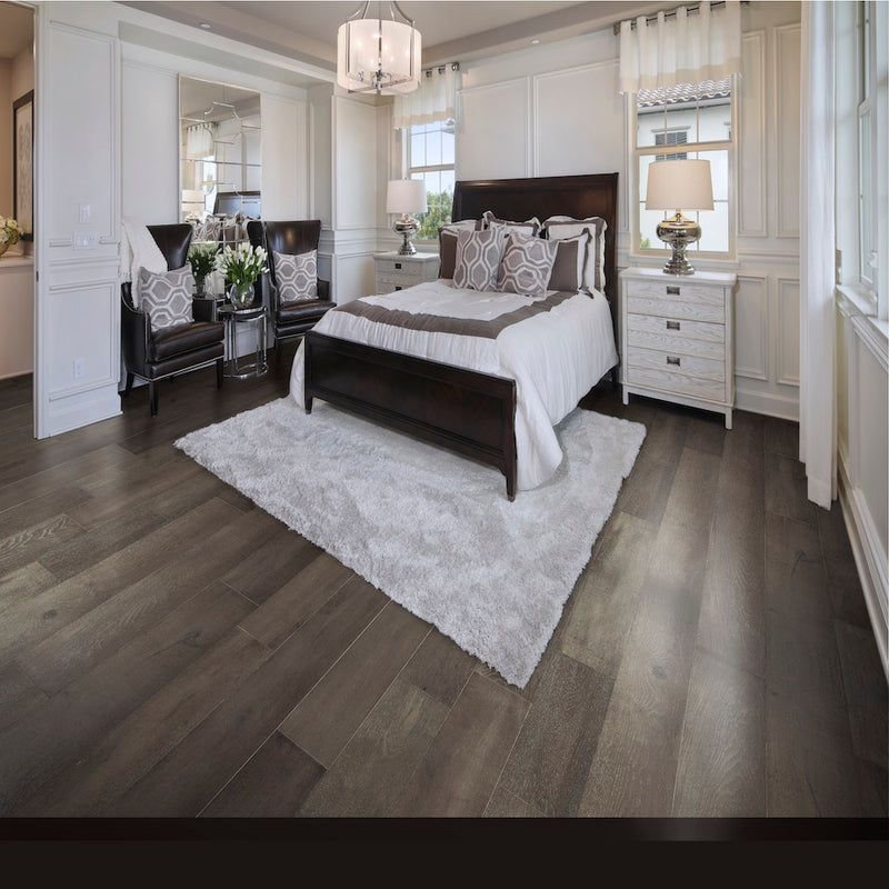 Storm-Silver Oak Collection- Engineered Hardwood Flooring by Diamond W - The Flooring Factory