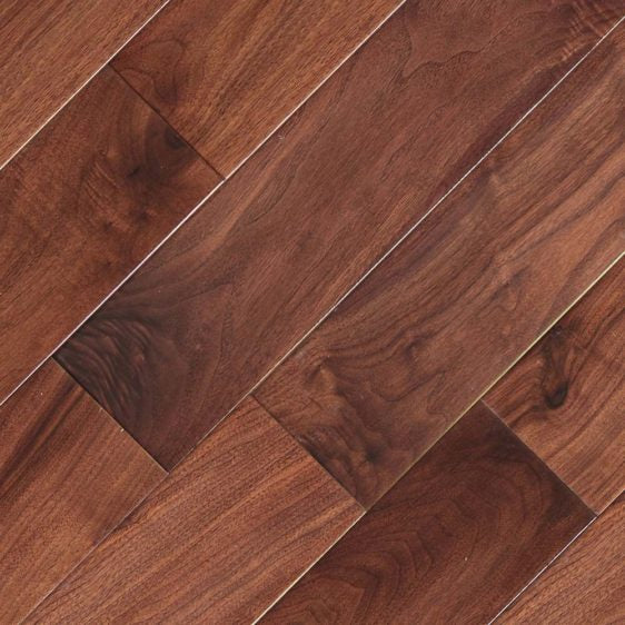 American Walnut Natural Smooth - Premier Collection-  Engineered Hardwood Flooring by Oasis - The Flooring Factory