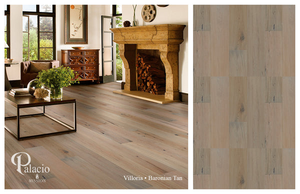 Baronial Tan-Palacio Villoria Collection - Engineered Hardwood Flooring by Mission Collection - The Flooring Factory