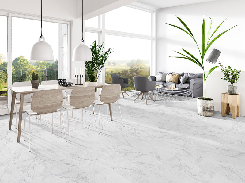 Carrara Avell- The Trecento Collection - Waterproof Flooring by MSI - The Flooring Factory