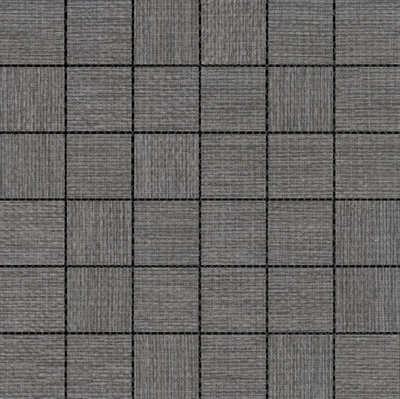 Jute- 2"x2" on 12" x 12" Mesh Mosaic Glazed Ceramic Tile by Emser - The Flooring Factory