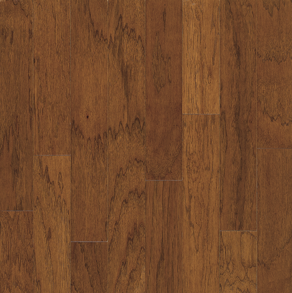 Falcon Brown Hickory 5" - Turlington Lock&Fold Collection - Engineered Hardwood Flooring by Bruce - Hardwood by Bruce Hardwood