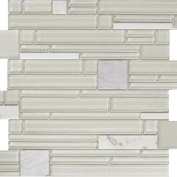 ENTITY™ - Glass & Stone Mosaic Tile by Emser Tile - The Flooring Factory