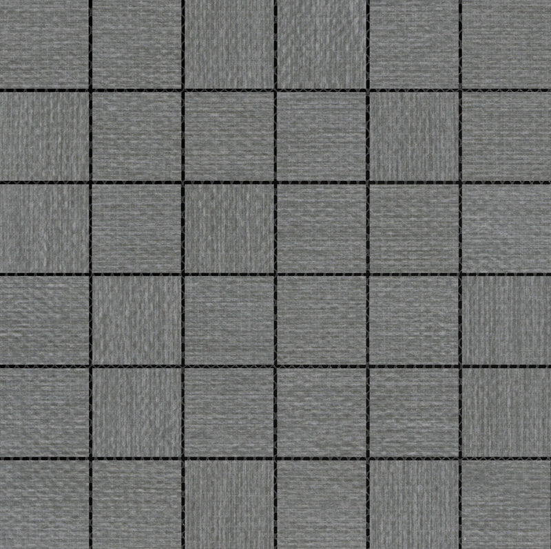 Jute- 2"x2" on 12" x 12" Mesh Mosaic Glazed Ceramic Tile by Emser - The Flooring Factory