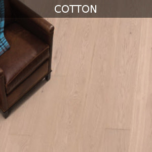 Cotton 7 1/2" - Genuine French Oak Collection - Engineered Hardwood Flooring by Virginia Hardwood - Hardwood by Virginia Hardwood