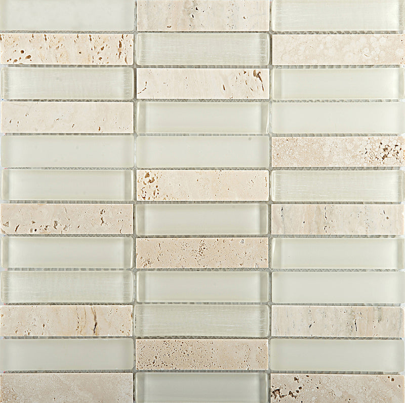 ILLUMINA™ - Glass & Stone Mosaic Tile by Emser Tile - The Flooring Factory