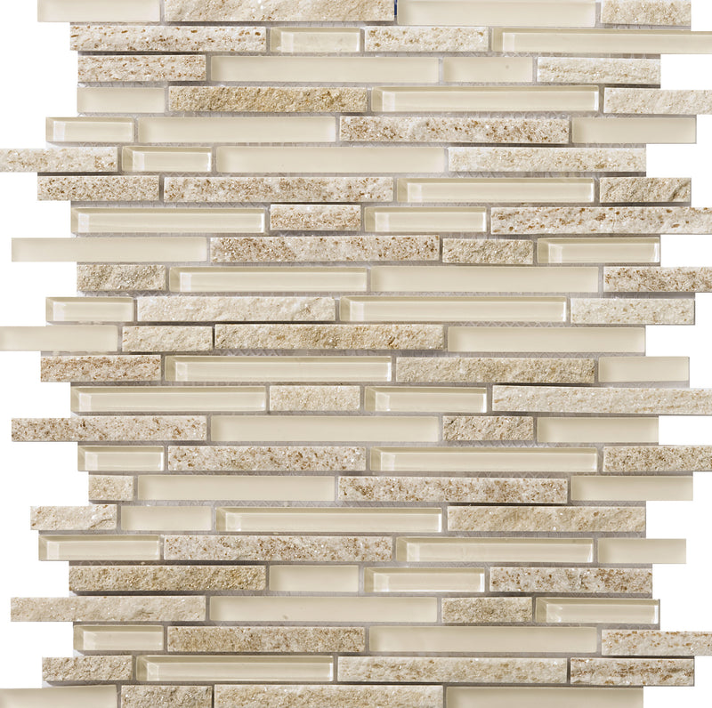 LUCENTE GLASS & STONE LINEAR BLENDS™ - Glass Wall Tile & Mosaic Tile by Emser Tile - The Flooring Factory
