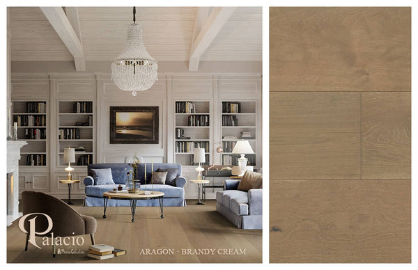 Brandy Cream-Palacio Aragon Collection - Engineered Hardwood Flooring by Mission Collection - The Flooring Factory