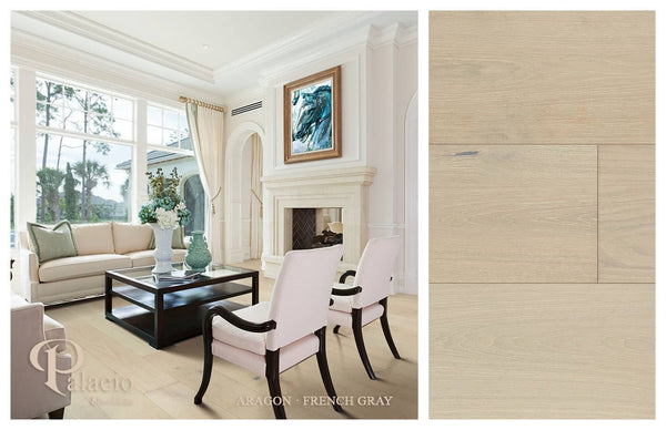 French Grey-Palacio Aragon Collection - Engineered Hardwood Flooring by Mission Collection - The Flooring Factory