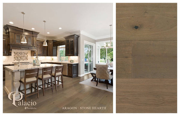 Stone Hearth-Palacio Aragon Collection - Engineered Hardwood Flooring by Mission Collection - The Flooring Factory