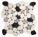 VENETIAN PEBBLES™ - Pebbles Style Mosaic Tile by Emser Tile - The Flooring Factory