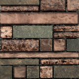 VISTA GLASS & STONE PATTERN BLENDS™ -  Glass & Stone Mosaic Tile by Emser Tile - The Flooring Factory